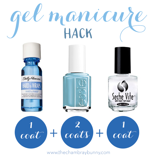 gel manicure hack