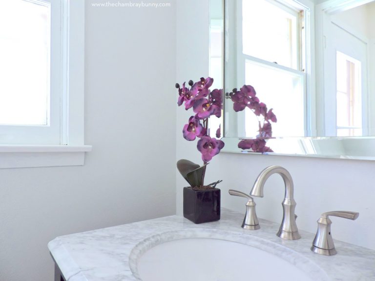 Half Bathroom Makeover: Before & After