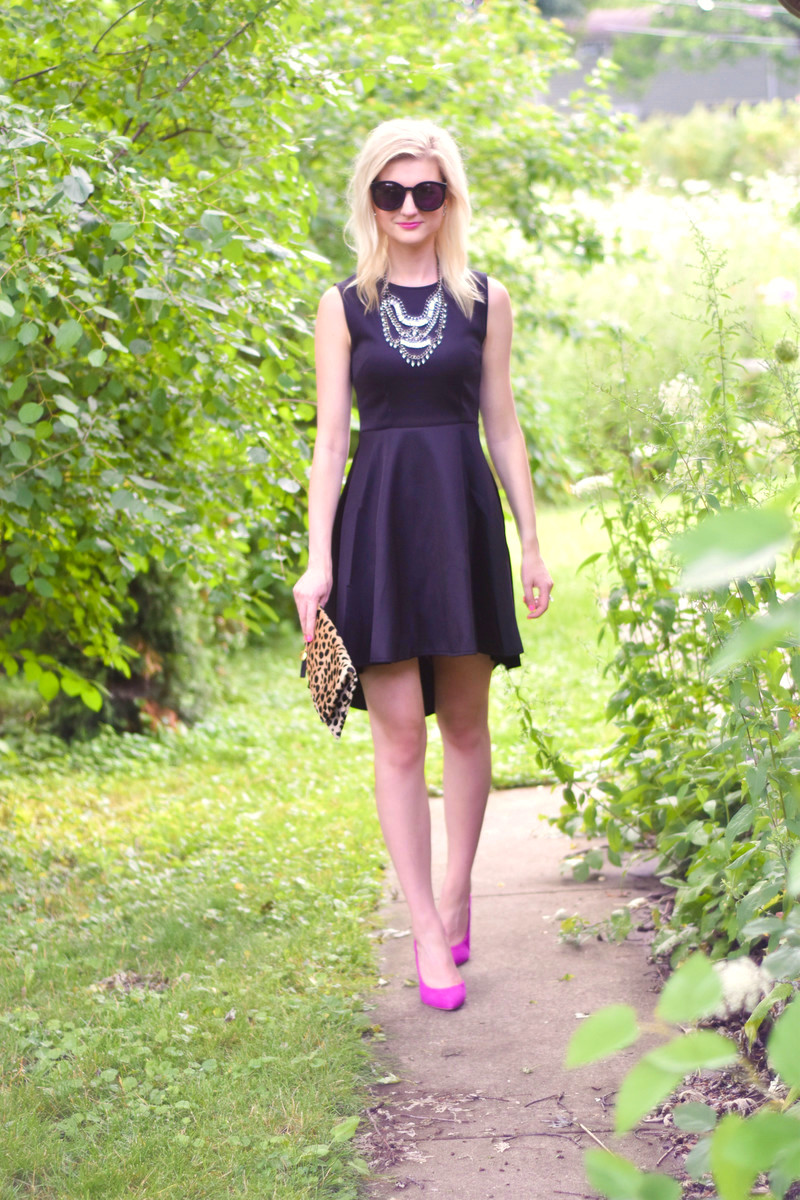 SheIn HighLow Dress Seven Sisters Necklace 3