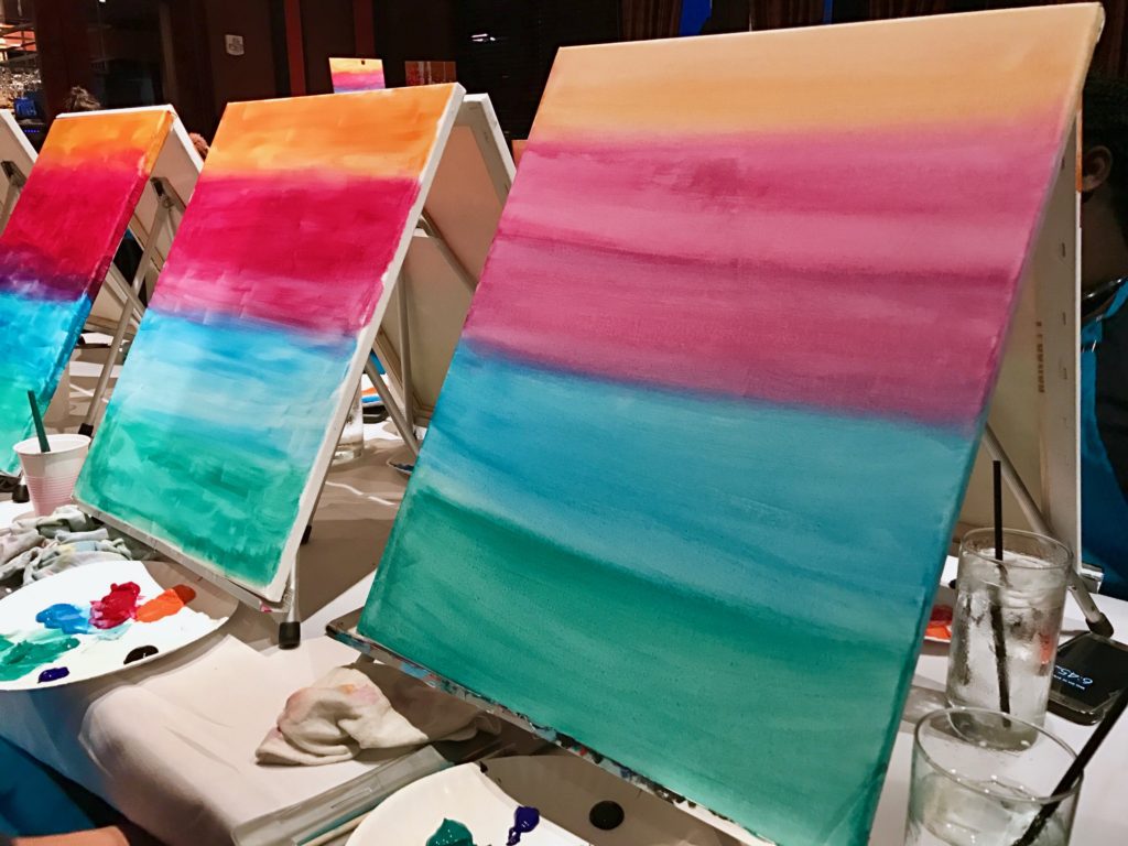 Background of painting