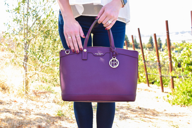 Henri Bendel West 57th Tote and Kendra Scott Necklace 2