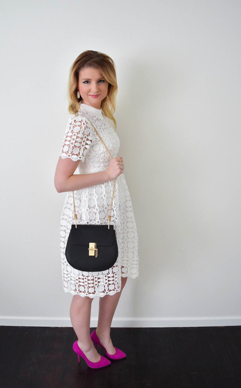 ChicWish Splendid Crochet White Dress 1