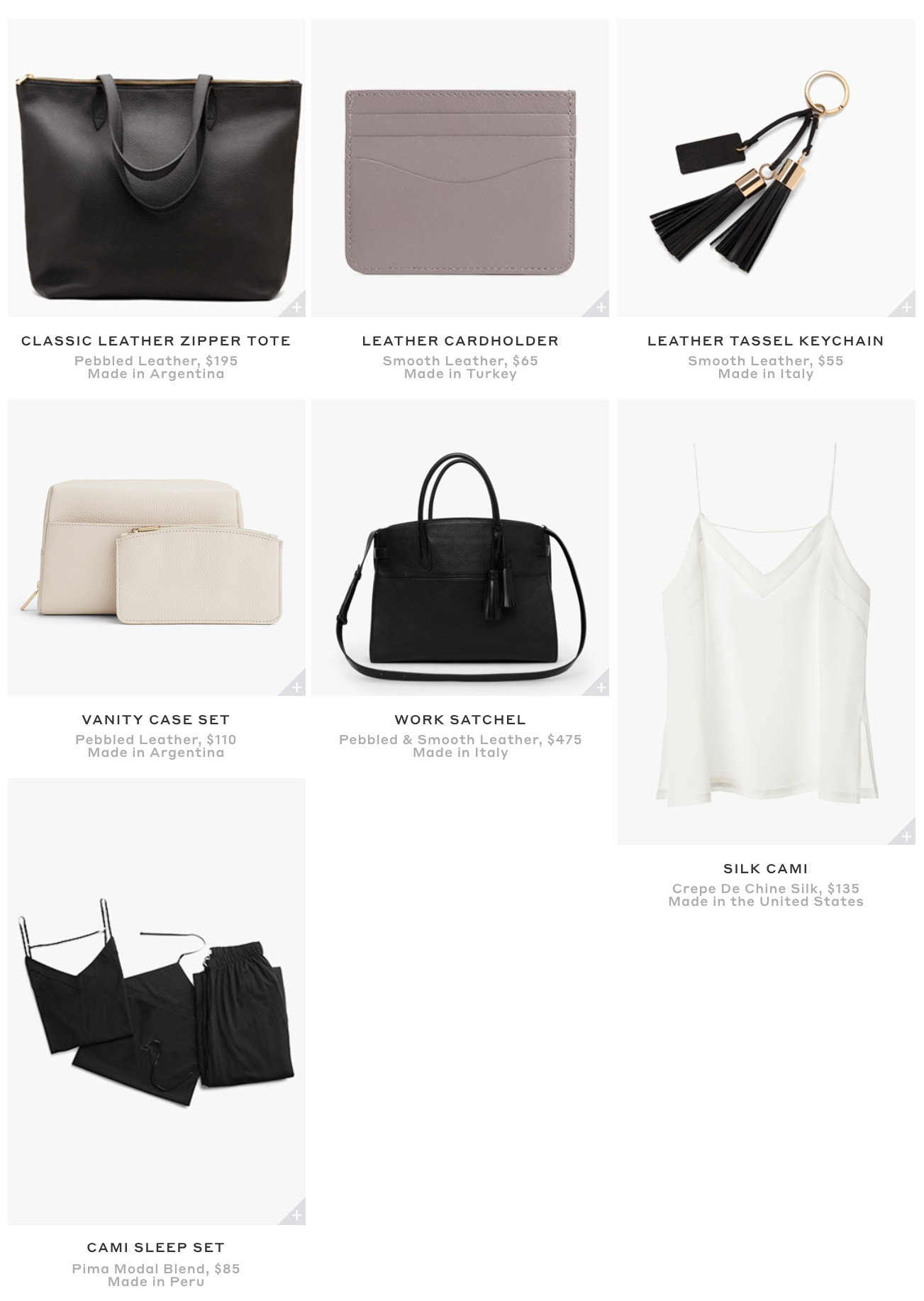 Amanda Rays Hint List Cuyana