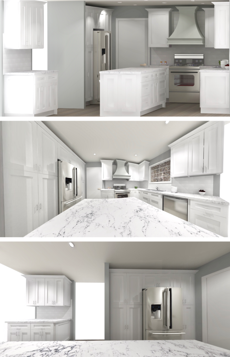 Lily Ann Cabinets 3D Render
