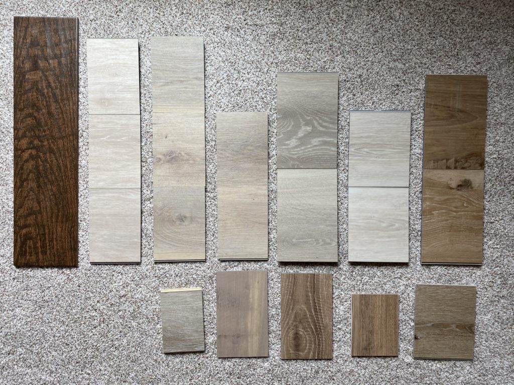 How To Choose Flooring: Looking at Real Samples of Flooring